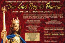 Programa de la Fiesta del Templo de San Luisito 2014