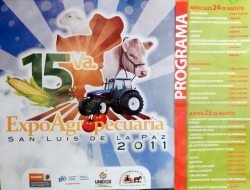 Programa de la ExpoAgropecuaria San Luis 2011